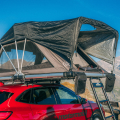SHEEPIE Yuna 2.0 Dachzelt. Dachzelt von Camperausbauer, Dachzelt kaufen, Dachzelt für Roadtrips und Camping. Dachzelt für 2 bis 4 Personen. Dachzelt mit Teleskopleiter, Dachzelts mit großer Liegefläche. Dachzelt für komfortables Schlafen, Dachzelt bestellen