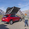 SHEEPIE Yuna 2.0 Dachzelt. Dachzelt von Camperausbauer, Dachzelt kaufen, Dachzelt für Roadtrips und Camping. Dachzelt für 2 bis 4 Personen. Dachzelt mit Teleskopleiter, Dachzelts mit großer Liegefläche. Dachzelt für komfortables Schlafen, Dachzelt bestellen